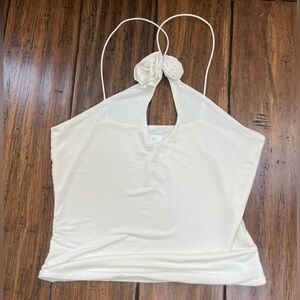 Meshki Ivory Rose Top
